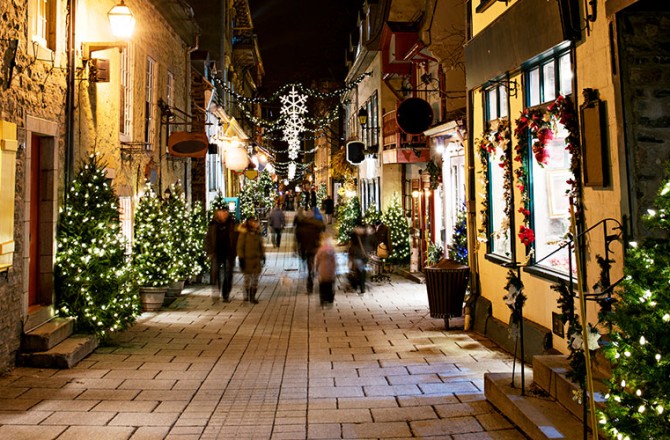 La magie de Noël dans certaines villes du monde