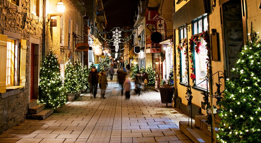 La magie de Noël dans certaines villes du monde